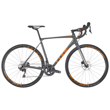 Bicicletta da Ciclocross CUBE CROSSRACE C:62 PRO DISC Shimano Ultegra R8020 Grigio/Arancione 2018 0